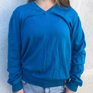 Burberry London blue sweater